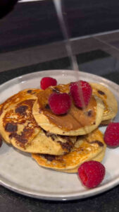 Banana Chocolate Chip Pancakes1