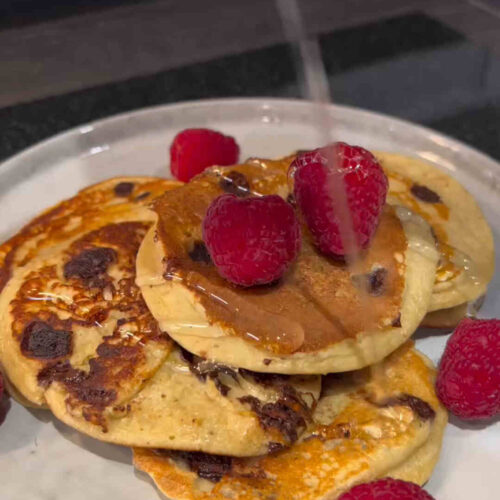 Banana Chocolate Chip Pancakes1
