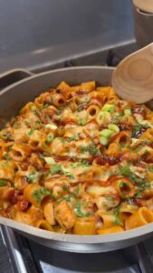 bbq chicken pasta5
