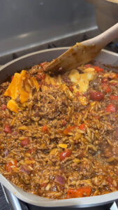 cheesy taco casserole3