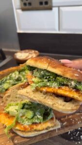 chicken caesar salad sandwich5