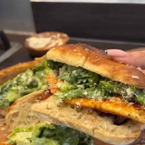chicken caesar salad sandwich5