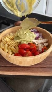 chicken pesto pasta salad2