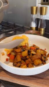 chicken sausage hash2