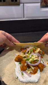 Chicken Tikka Wrap5