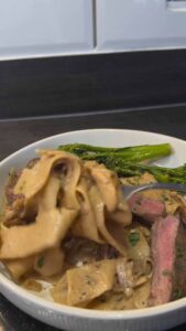 Creamy Steak Pasta2