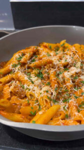 spicy sausage pasta2