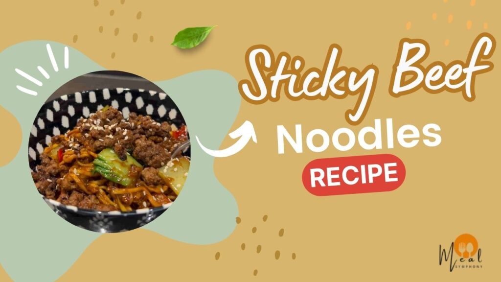 Sticky Beef Noodles