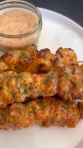 bang bang chicken skewers2