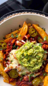 chicken loaded fries1