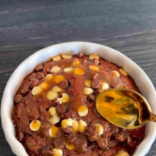 Chocolate Banana Baked Oats1