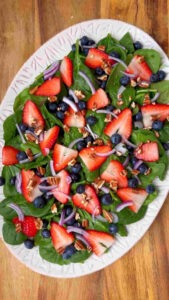 Strawberry Spinach Salad with Balsamic Vinaigrette6