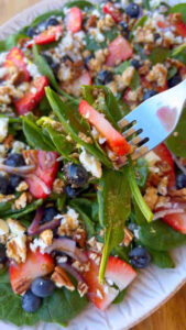 Strawberry Spinach Salad with Balsamic Vinaigrette3