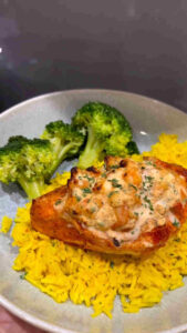 Stuffed Salmon with Shrimp9