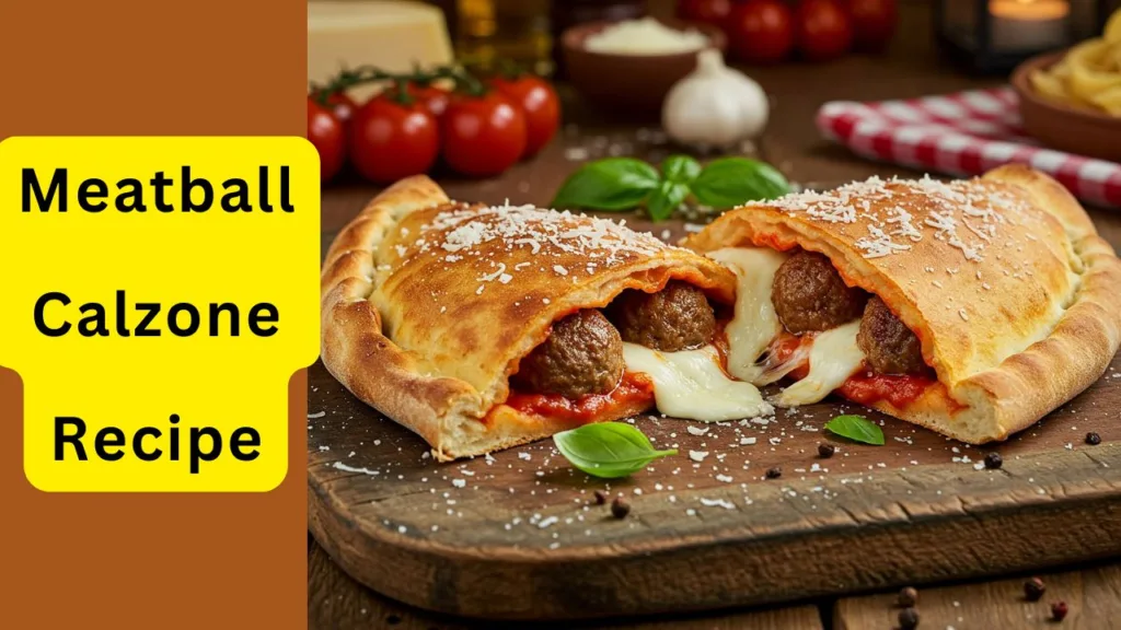 Meatball Calzone Recipe